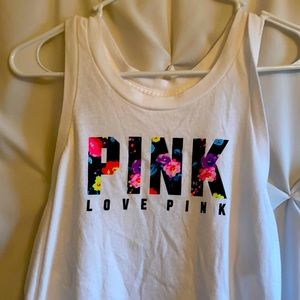 Pink wrk out tank